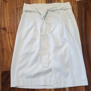 Ann Taylor white skirt